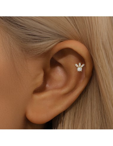 Labret ANANAS 1,2mm - argent 925