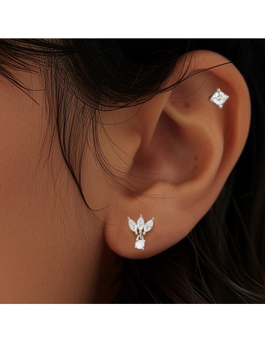 Labret LOTUS SIMPLE 1,2mm - argent 925