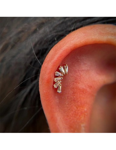 Labret RAYON 1,2mm - argent 925