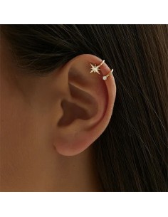 BAGUE OREILLE Etoile - argent 925 2