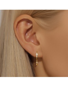 Boucles d'oreilles argent 925 - SCINTILLE
