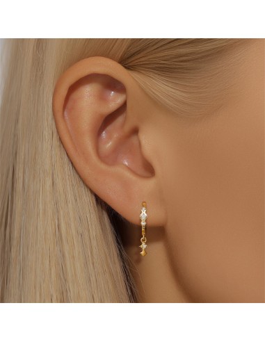 Boucles d'oreilles argent 925 - SCINTILLE