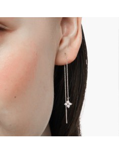 Boucles d'oreilles argent 925 - TREFLE COREEN