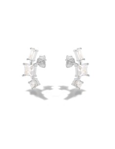 Boucles d'oreilles argent 925 - TRIO CZ