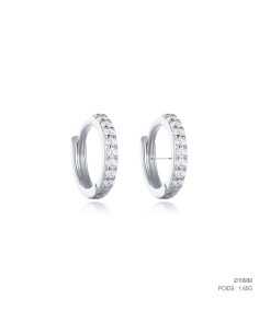 Boucles d'oreilles argent 925 - SIMPLE CZ