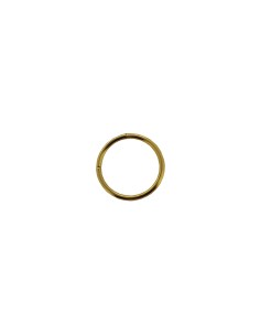 Clicker simple 1.2mm acier PVD Or