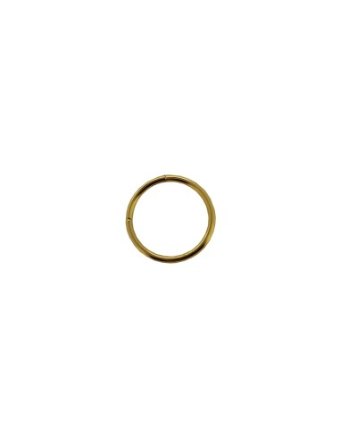 Clicker simple 1.2mm acier PVD Or