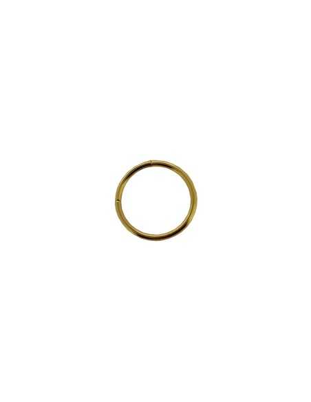 Clicker simple 1.2mm acier PVD Or
