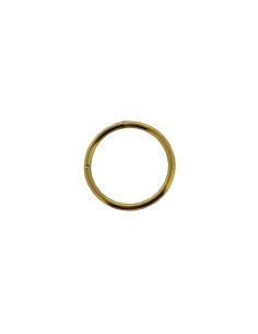 Clicker simple 1.2mm acier PVD Or 2