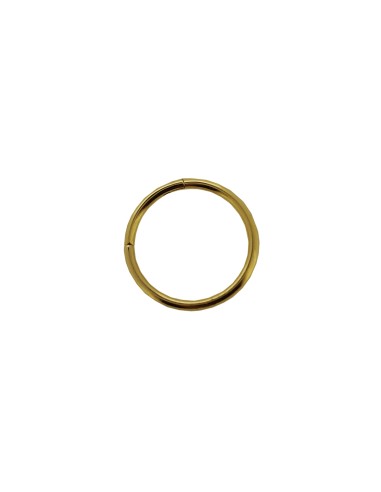 Clicker simple 1.2mm acier PVD Or